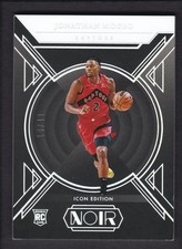 2024-25 JONATHAN MOGBO 10/49 PANINI NOIR ROOKIES RC #196 ICON EDITION