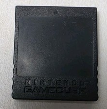 OEM Nintendo GameCube Black Memory Card 251 Blocks DOL-014 