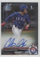 2017 Bowman Draft Chrome Pick Chris Seise Christopher #CDA-CSE Auto 8k4