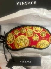 Versace 100% Silk Face Mask with tags - Luxury Designer Mask - New, $175 Retail