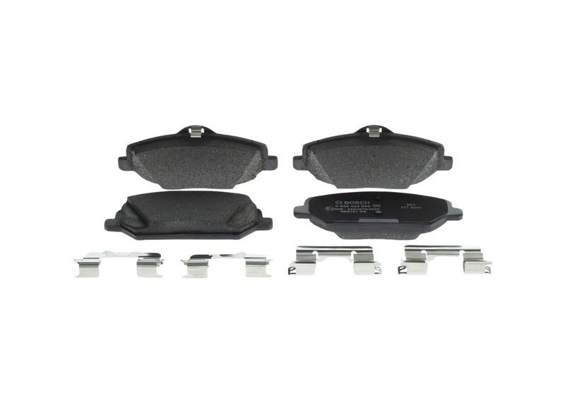 Plaquettes de frein à disque BOSCH 0 986 424 862 pour remplacer les pièces KIA usées