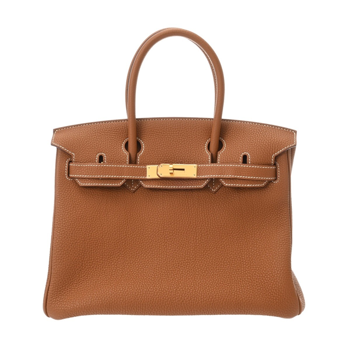 HERMES Birkin 30 Gold hand bag 800000149091000