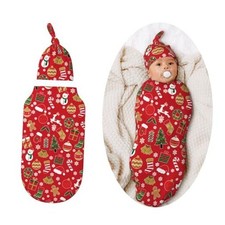 Christmas Swaddle Blankets Newborn Receiving Blanket Baby Swaddle Wrap Soft