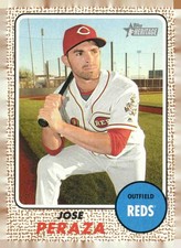 2017 Topps Heritage #59 Jose Peraza