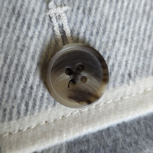 OLD NAVY New Youth Plaid Soft Brushed Utility Shacket Size XL Button Jacket Gray - Picture 3 of 6