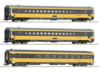 Roco 6200082 Spur Ho Regiojet Reisezugwagen Set 3-Teilig Epoche 6 Neu