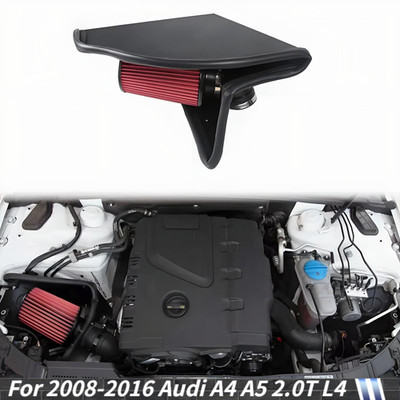 Cold Air Intake System For 2013-2016 Audi A4 A5 2.0T L4 Turbo Horsepower Boost