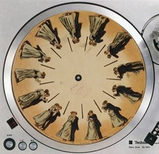DJ PHENAKISTOSCOPE 1 Slipmat Turntable 12" LP Record Player DJ Audiophile