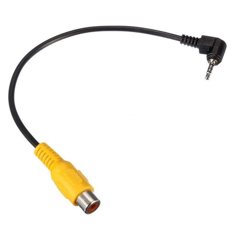 RCA Female to 2.5mm Stereo Male For GPS AV-in Converter Video Cable Connector - Image 2 of 4