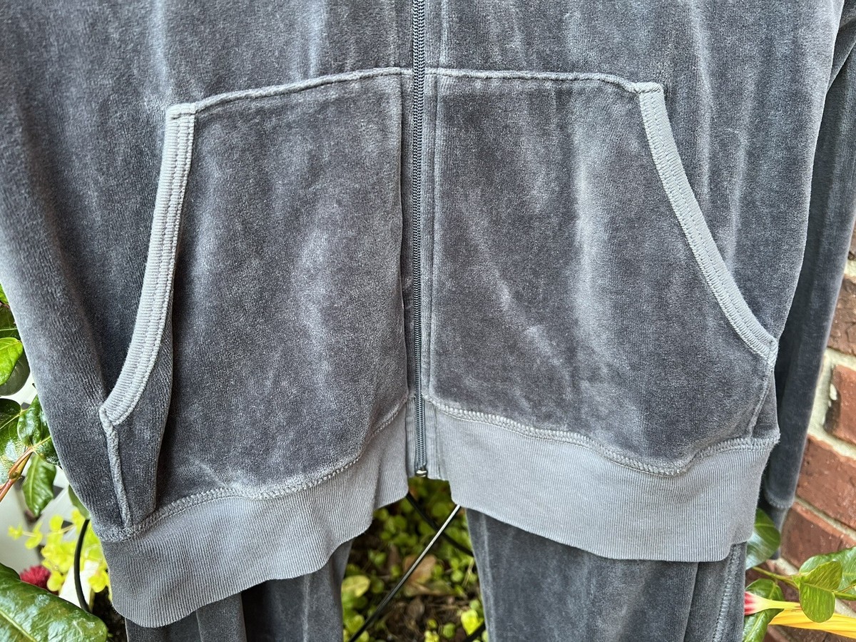 dark grey juicy tracksuit