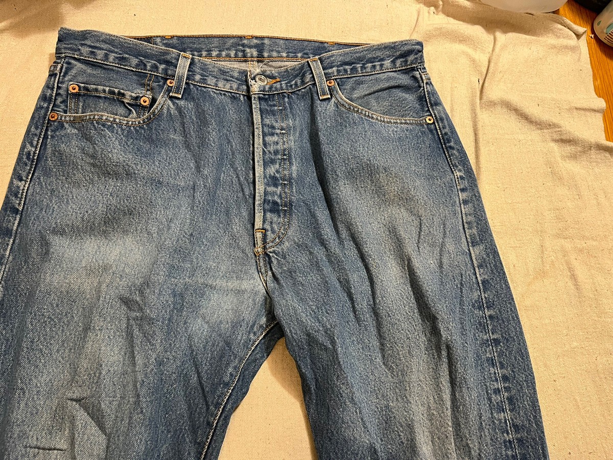 vintage 00's levis 501 xx levis jeans Denim Pants mexico 36” Tag38