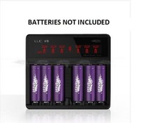 EFEST V6 LUC UNIVERSAL LCD BATTERY CHARGER 18500 14500 18350 16340 10440 3.7v