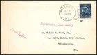Scott 695 - 14 Cents Indian - Nice Ward FDC Typed Address SCV $100.00