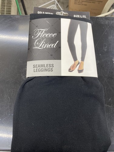 Women's Fleece Lined Leggings, L/XL 