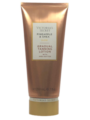 VICTORIA'S SECRET PINEAPPLE & SHEA BUTTER GRADUAL TANNING LOTION 6.7 oz 200ml