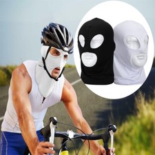 Summer Three-hole Breathable Balaclava Face Mask Windproof Sunproof Kerchief