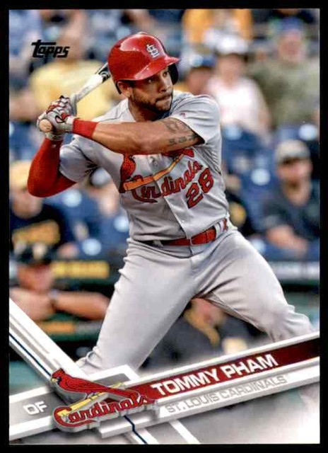 2017 Topps Tommy Pham #158 12203 | eBay