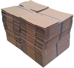 100 Medium Cardboard Boxes 240 x 165 x 