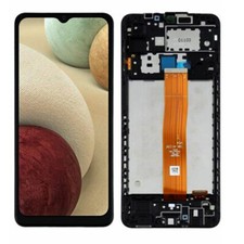 LCD Display Touch Screen Assembly Black Frame For Samsung Galaxy A12 A125 US