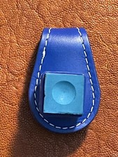 Billiards Geek - Leather Magnetic Chalk Holder - Accessory For Your Pool Cue