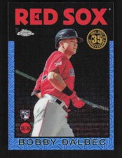 Bobby Dalbec 2021 Topps 1986 35th Anniversary Chrome Blue Red Sox #/150 #86BC-89