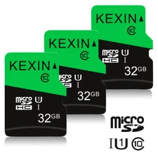 Kexin Ultra Micro SD Card 3 Pack 32GB Micro SD Card Ultra SDHC Class 10 TF Cards