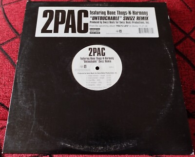 2PAC Feat. BONE THUGS-N-HARMONY *Untouchable (Swizz Remix)* 2006 USA 12'' SINGLE
