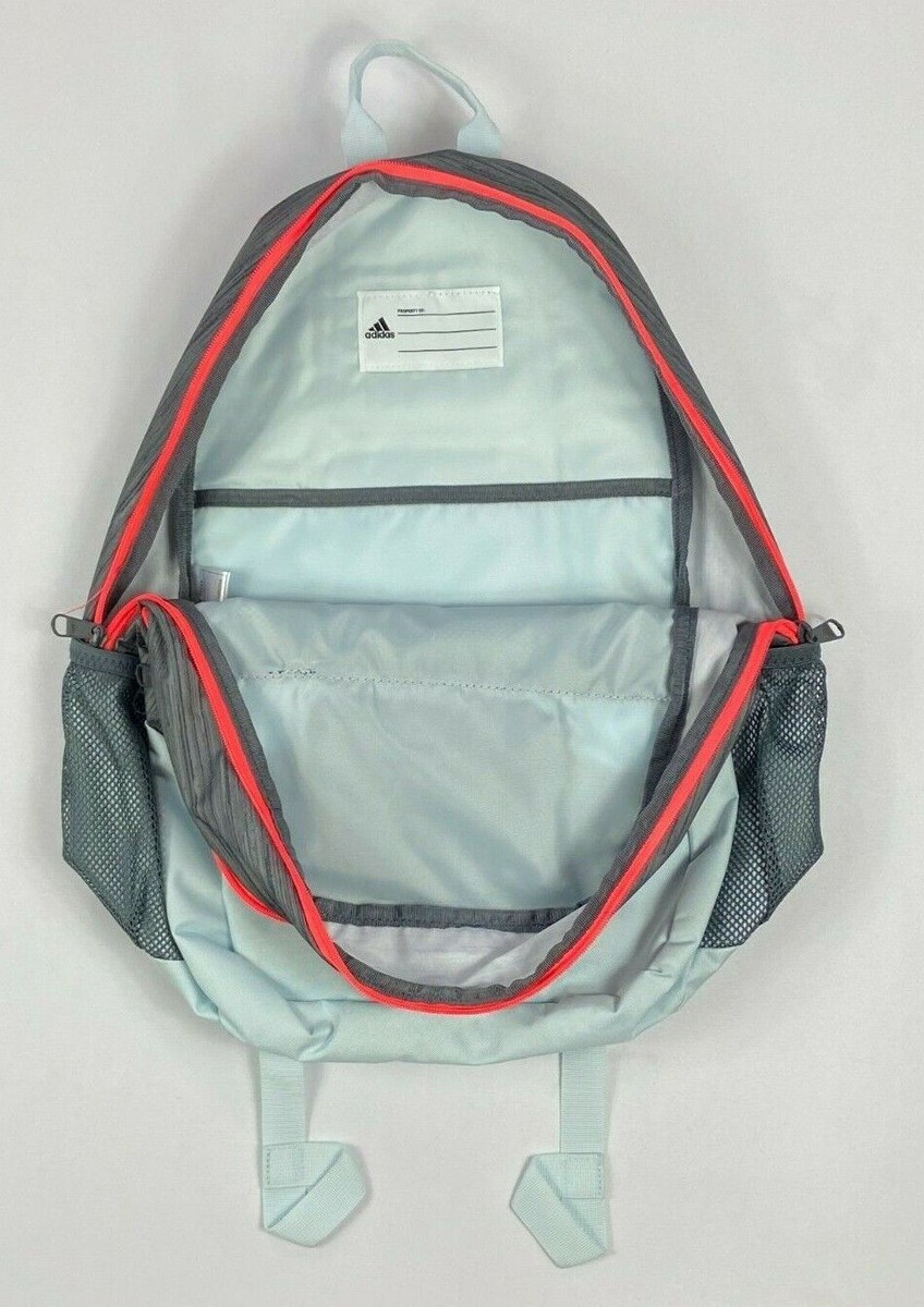 adidas Foundation V Blue Pink Gray Backpack Sport Women  display picture 1