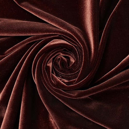 Stretch Velvet Polyester Spandex Heavyweight 60/61 Inch Fabric By The Yard - Picture 47 of 99