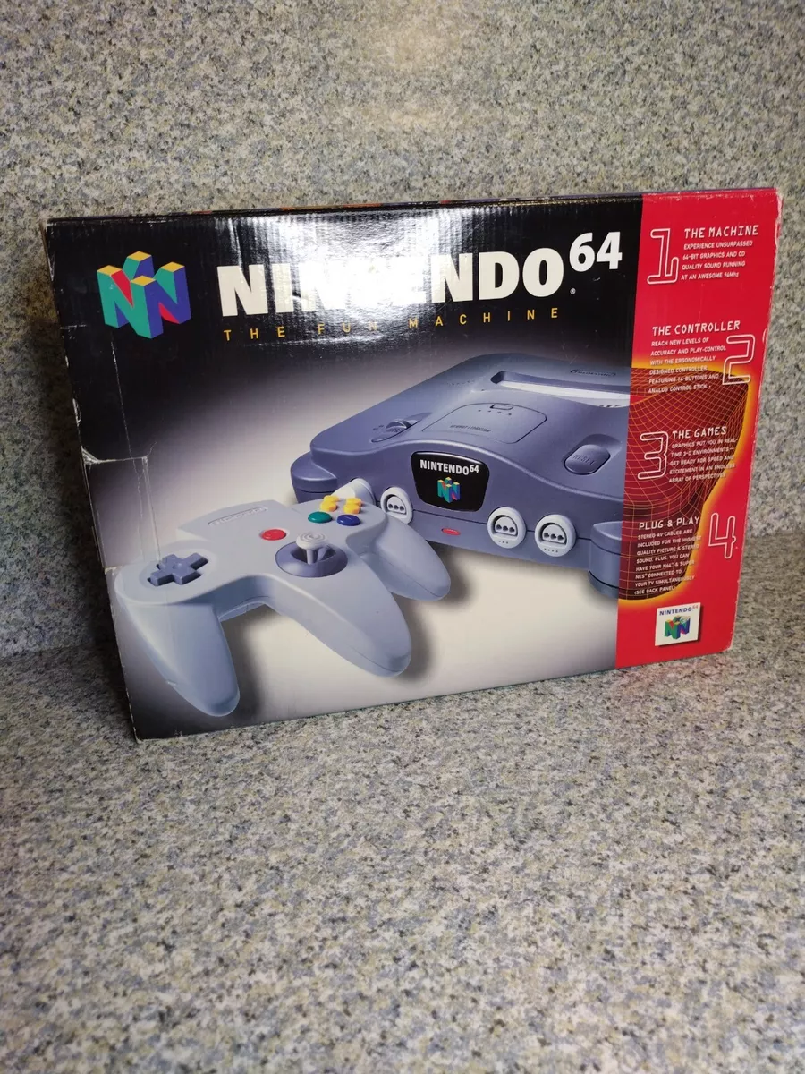 Nintendo 64 Console Used Complete In Package eBay