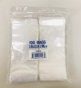 pp clear plastic bolsa