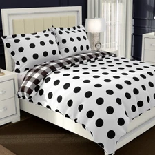 Duvet Cover Twin Queen King Size Set with Zipper Closure Ultra Soft 3 Pieces