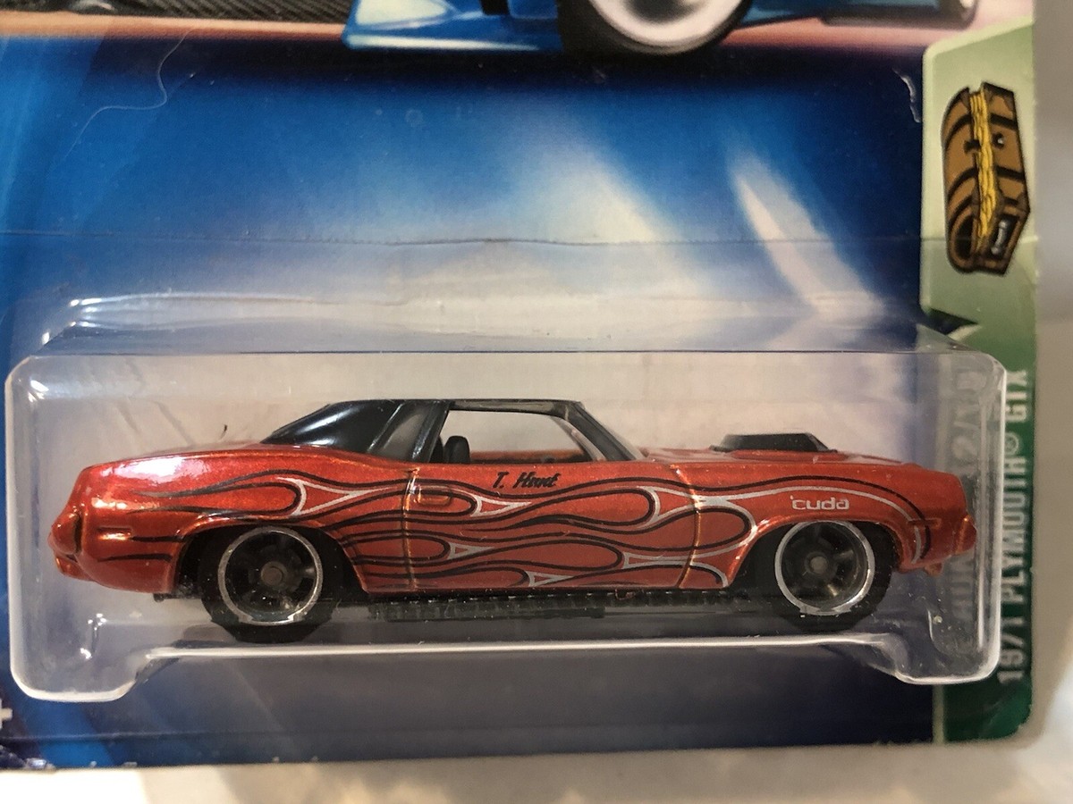 2003 Hot Wheels Treasure Hunt #12 Red 1971 Plymouth GTX Cuda | eBay