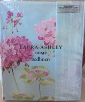 Laura Ashley Geranium Double Bed Duvet Cover + 2 Pillowcases / Bedset Pale Topaz Laura Ashley Geranium Double Bed Duvet Cover + 2 Pillowcases / Bedset Pale Topaz