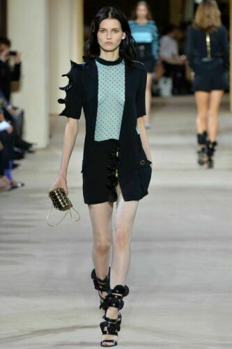 Cravate EMANUEL UNGARO PARIS En Soie – Imprimé, Couleur Bleue – Occasion Avec étiquette