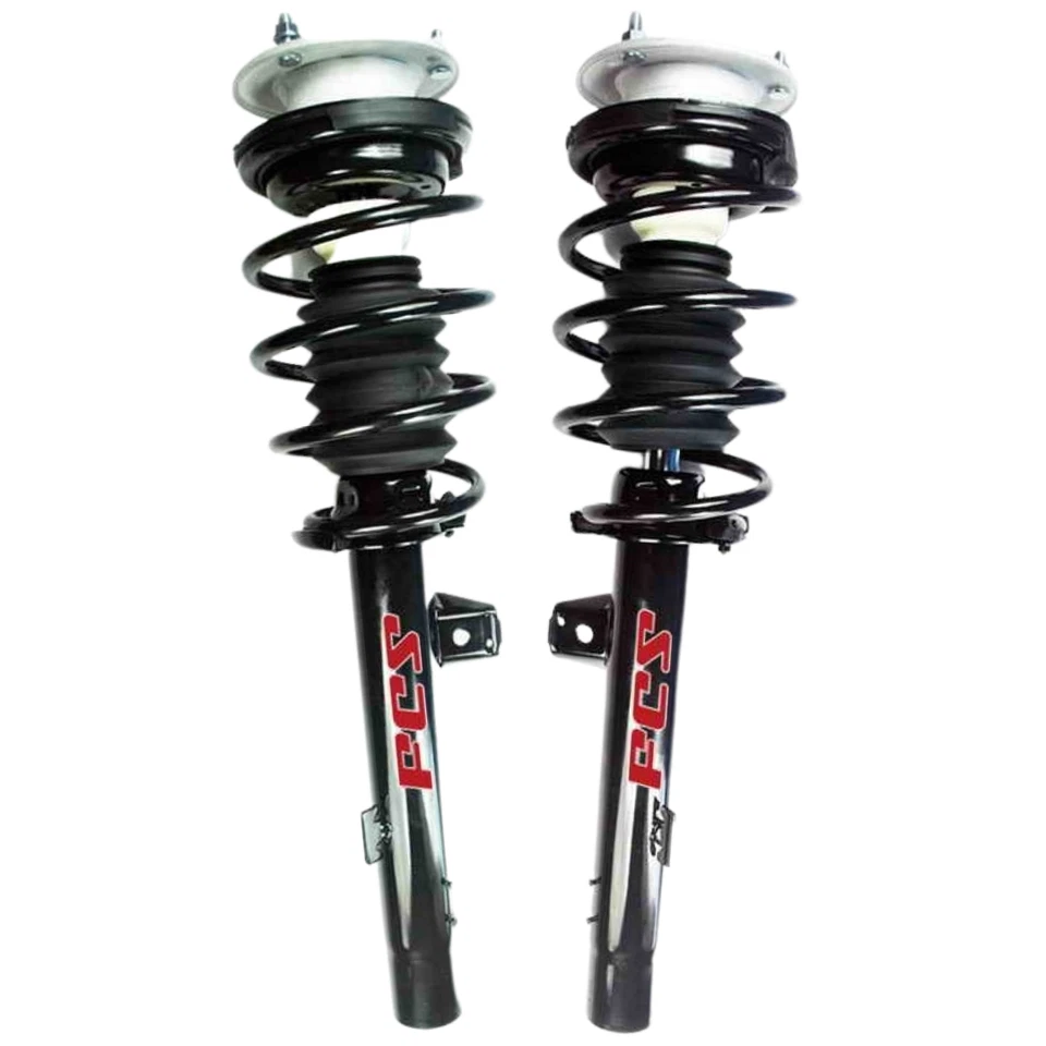 Juego completo de 2 muelles helicoidales y puntales delanteros FCS para BMW 135i 325i 328i 335i 128i Foto 2 de 2