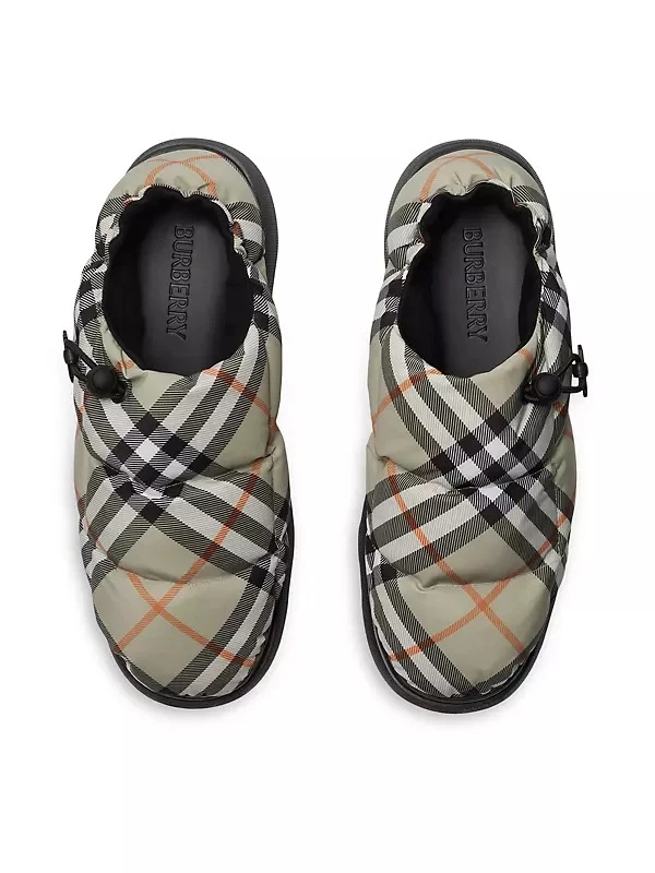 ZAPATILLAS BURBERRY ACOLCHADO ALMOHADA NOVA CHECK 46 US 13