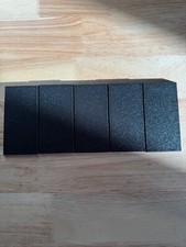 50x100mm Plastic Base, Set of 5, Miniature Wargaming, Warhammer Fantasy, 40K