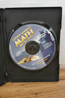Carmen Sandiego MATH DETECTIVE Educational PC/Mac Game For Age 8-14