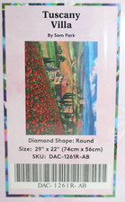 TUSCANY VILLA BY SAM PARK DIAMOND ART CLUB KIT DAC PAINTING NEW