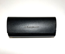 BURBERRY Black Glasses Hard Leather Case