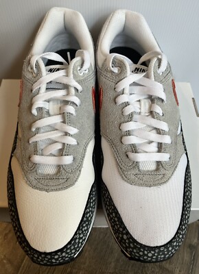 Nike Air Max 1 White DO7415-991 Wmn's 12 / Men's 10.5 NoLid | eBay