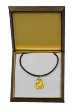 Bordeaux Dog, Dogue De Bordeaux I - Dog Collar In Gift Box, Gold Plated A