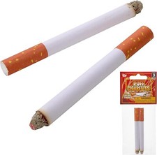 12 JOKE PUFF CIGARETTE - Fake Smoke Magic Trick Gag Prop Costume Accessory Toy