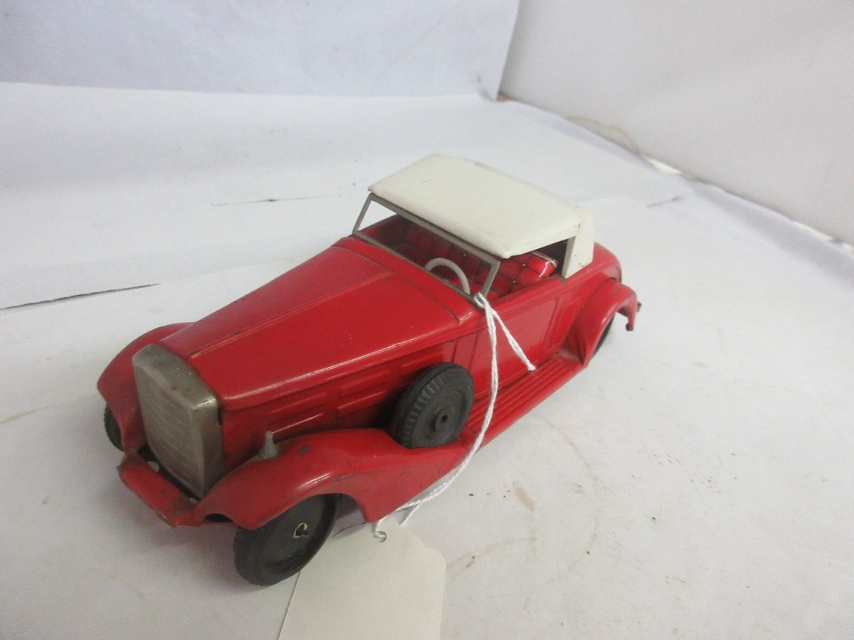 VINTAGE 1933 FRICTION JAPAN CADILLAC TIN TOY CAR 140-D | eBay