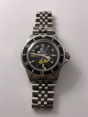 Tudor Oyster Prince 7016/0 Vintage Mickey Mouse