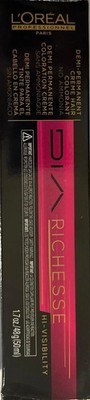 L'oreal DIA Richesse Demi-Permanent Creme Colorant NoAmmonia 7.30/7GGG Gold Dore
