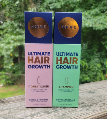 MOERIE Ultimate Hair Growth Shampoo & Conditioner Set 250ml Biotin New 2 Pc