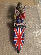 Used Robinson Brewery Brewing Iron Maiden Trooper Draft Tap Handle 11.75"