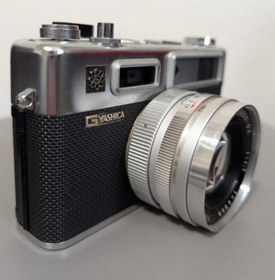 Yashica Electro 35 Messsucherkamera mit DX 45mm f/1.7 Obj. Ungeprüft Not tested1